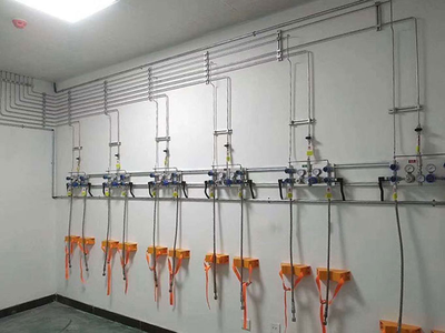 实验室供气项目现场